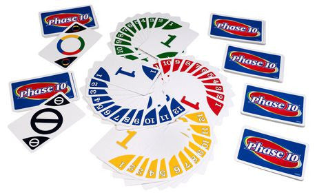 Phase 10 Card Game - W4729