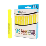 BigBox 12 Yellow Highlighters #740